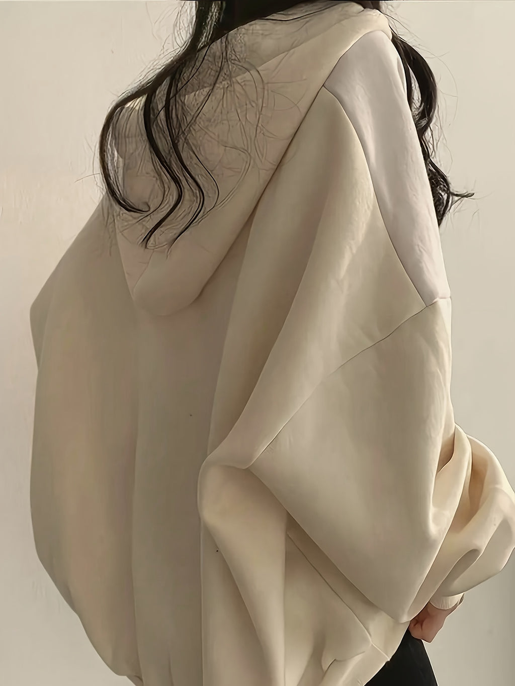 Women'S Fashion Sweatshirt - Apricot