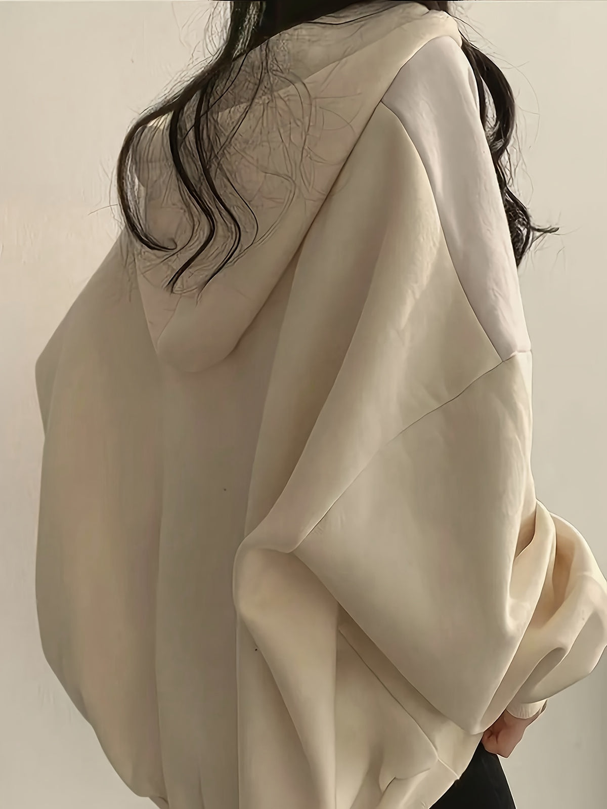 Women'S Fashion Sweatshirt - Apricot
