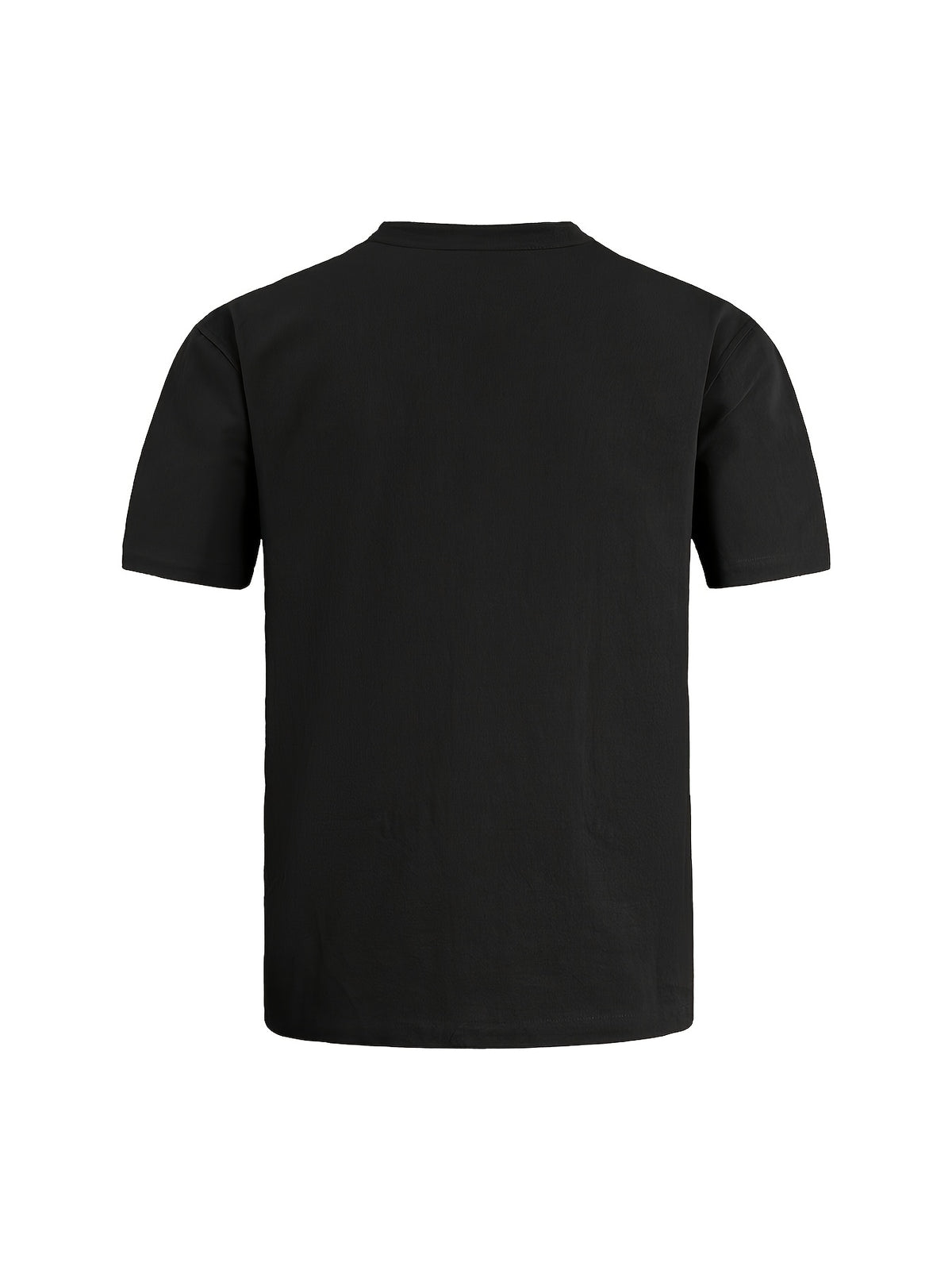 3-pc Men'S Minimalist Summer Casual Shirts, Linen-Feel Short Sleeve Stand Collar V-Neck Pullovers. Soft, Breathable & Loose Comfy Fit, Perfect for Business Casual, Holiday Trips, Weekend Parties And Daily Occasions - Black+White+Grey