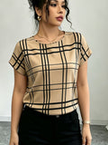 2026 Summer Women'S Elegant Casual Easy Fashion Printed Leisure Short-Sleeve Vacation Shirt Top - Mixed colors