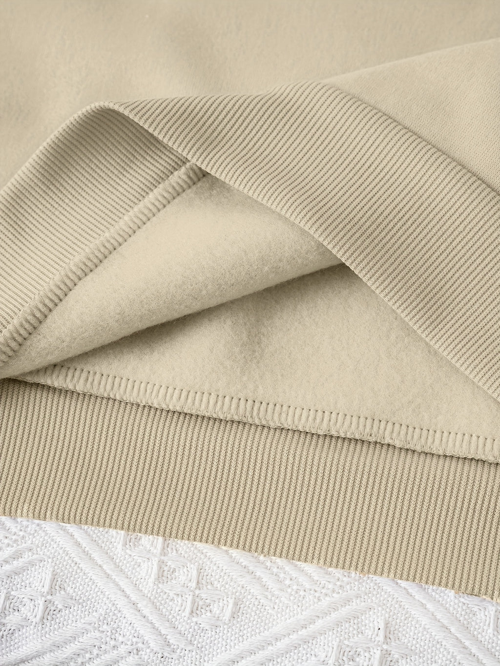 Letter Print Hooded Sweatshirt for Autumn And Winter, Women'S Clothing - Apricot