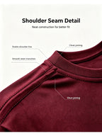 3pcs Men'S T-Shirt Set - Casual Summer Short Sleeve, 100%, Machine Washable, Round Neck, Multi-Colors Available - Suitable for Daily Wear And Layering (Order 1 Size Larger for Loose Fit) - Wine Red, Army Green, Black