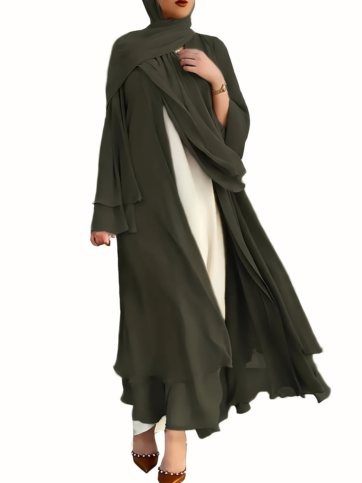 Muslim Robe - Dark Green