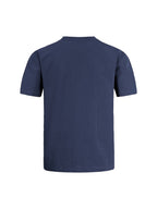 Men'S Minimalist Summer Casual Shirt, Linen Texture Short Sleeve Stand Collar V-Neck Pullover, Soft And Breathable, Loose Fit, Suitable for Business Casual, Vacation, Weekend Gatherings, And More - Navy 1 piece