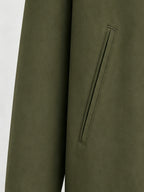2026 American Retro Work Jacket Men'S Corduroy Lapel Sports Commuter Casual Outerwear Jacket - fern green