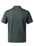 Men'S New Summer Fashion Polo Casual Breathable Comfortable Business T-Shirt Polo Shirt Stand-Up Collar Polo Shirt - Dark Gray