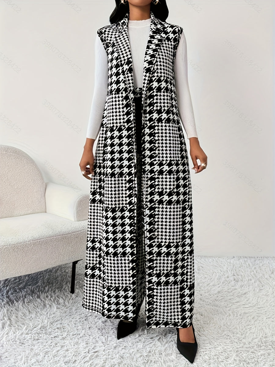 Women'S Fashion Elegant Pants Suit - Multicolor
