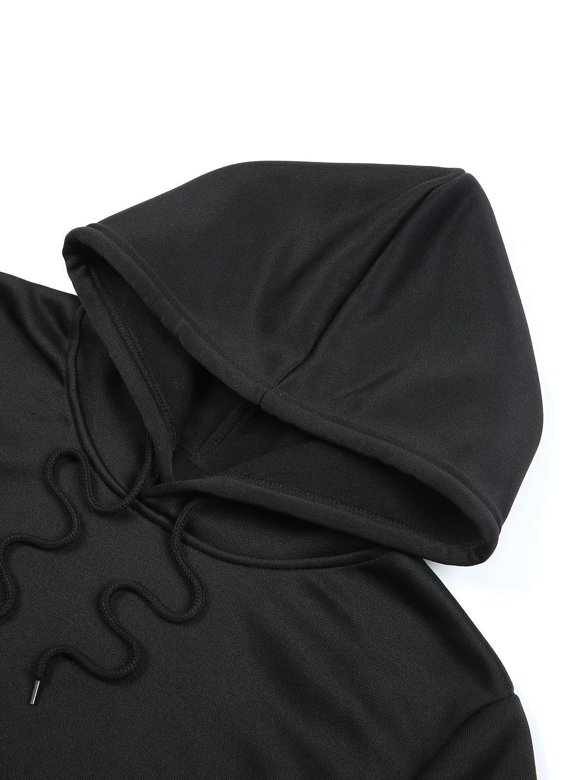Men's Hooded Sweatshirt MONTE-CARLO Monaco Print European and American Urban Style Mature Men's Top - Black