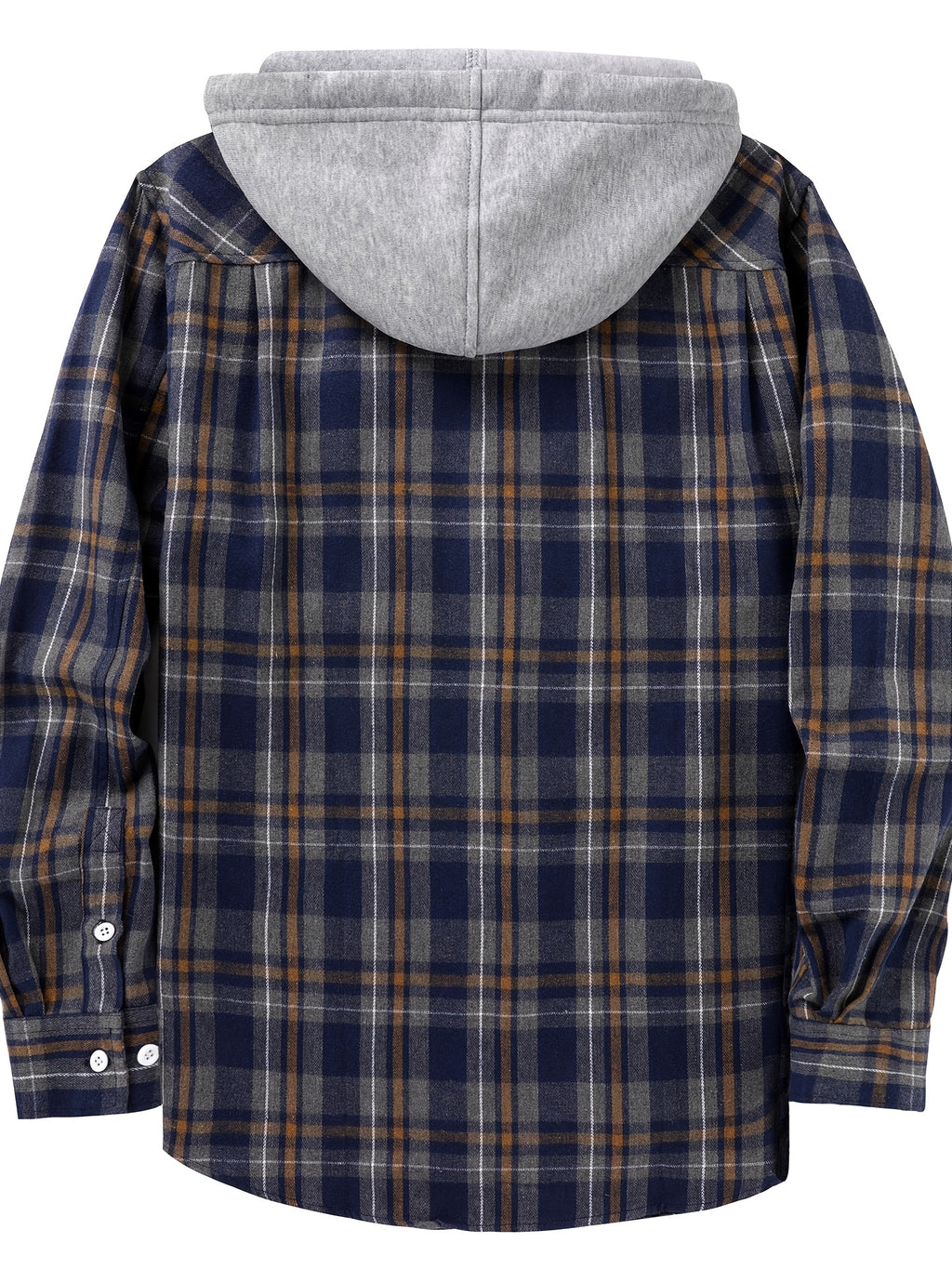 Men's Hooded Sweatshirt - Grid 8
