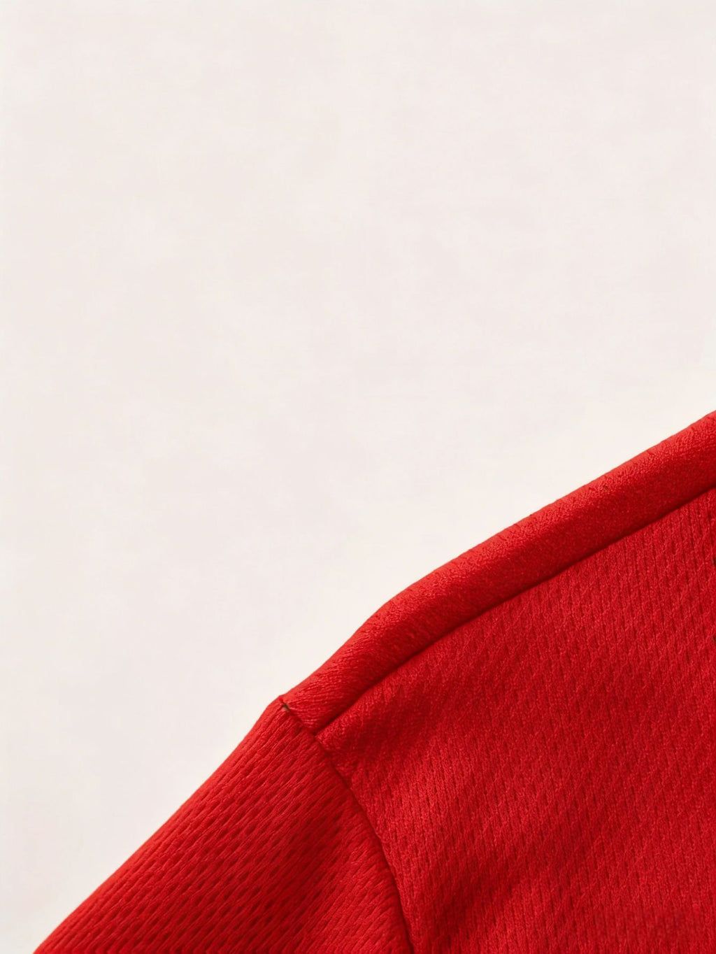 Men's Summer Casual Sports T-Shirt Colorful Trefoil Print Design Street Casual Trendy Design Suitable for Multiple Occasions Sporty Style Round Neck Breathable Quick-Dry Daily Wear - Red