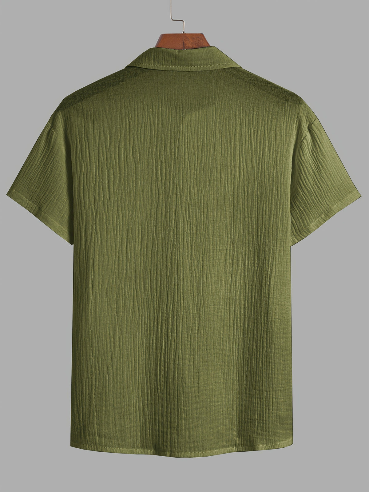 Men's Casual Shirt - Olive Green