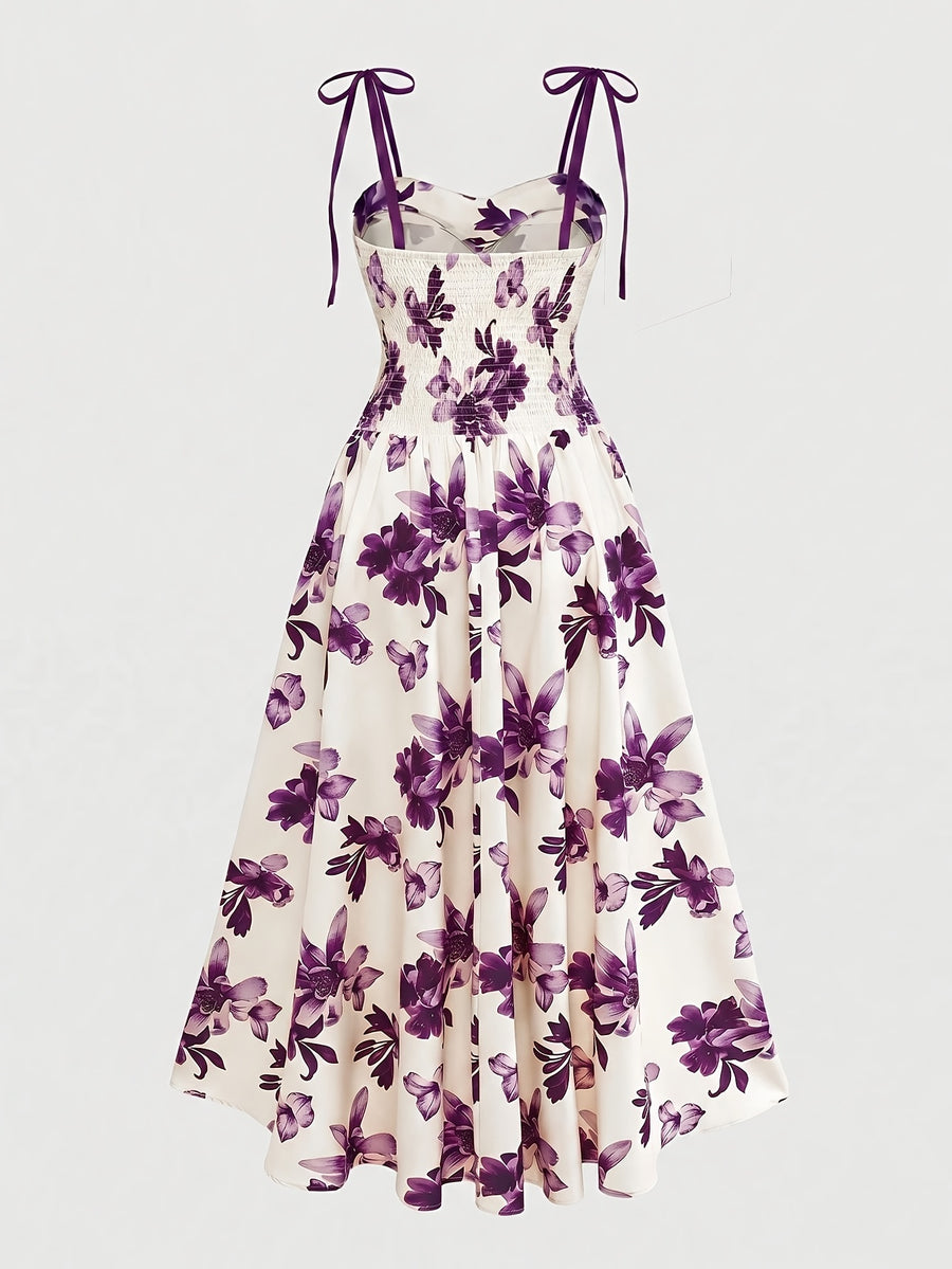 Elegant Sleeveless Dress, Perfect for Vacation Beaches, Streets, and Other Occasions, New Spring/summer Style - Fuchsia