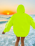 Women'S Fashion Hoodie A6822-1 - Greenish Yellow