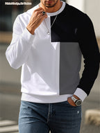 Men's Casual Sweatshirt - Mixed colors
