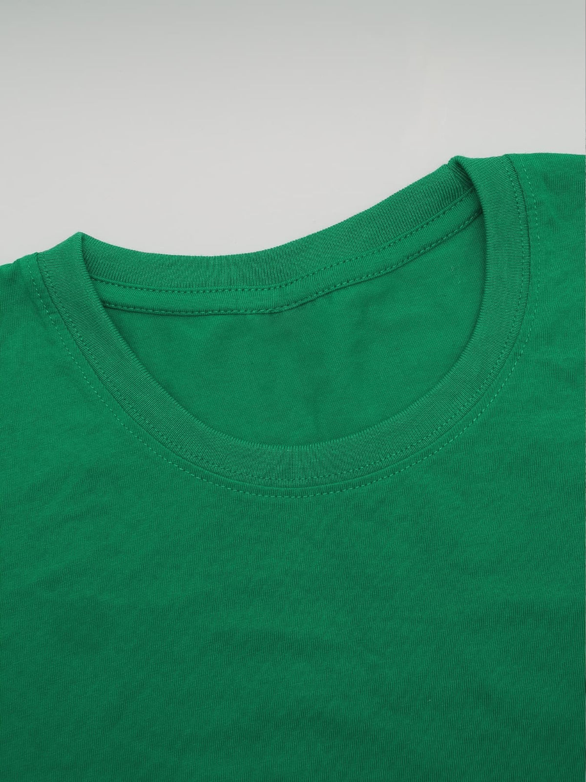 7pcs Men's Pure Crew Neck Short Sleeve T-Shirts, Unisex Basic Short Sleeve Tops, Matching Couple's Style, Comfortable, Soft, Breathable, and Sweat-Wicking, Suitable for Layering or Wearing Alone, Ideal for Sports, Outdoor, Casual, and Commuting - Mixed Color 4