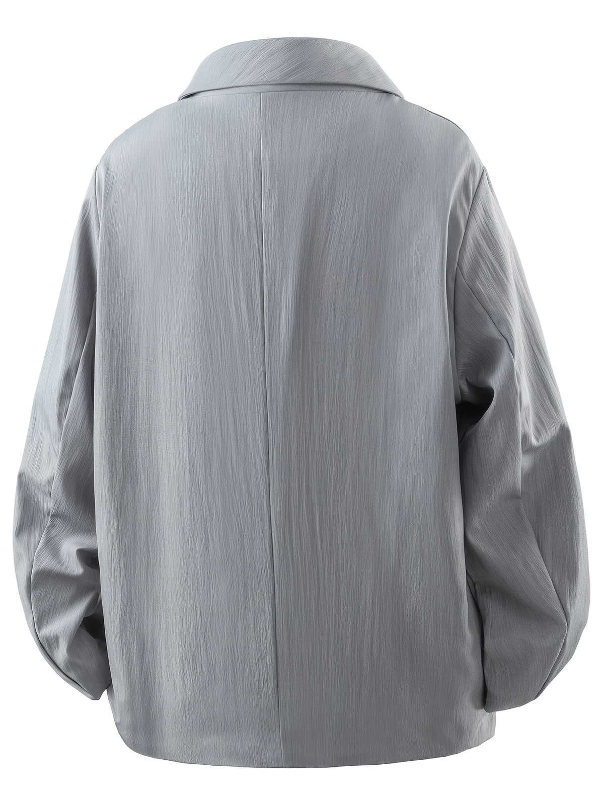 A Men's Casual and Fashionable Suit Jacket, with a British Style Mini Suit and a Casual Suit Silhouette, Suitable for Travel, Work, Parties, College Holidays, Gifts, with Elasticity, Easy and Unrestrained - Grey