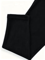 Women'S Mountain Peak Striped Geometric Print High-Waist Leggings, Spring Fall Winter Comfortable Micro-Elastic Base Layer Trousers for Home Light All-Match Long Pants - Black