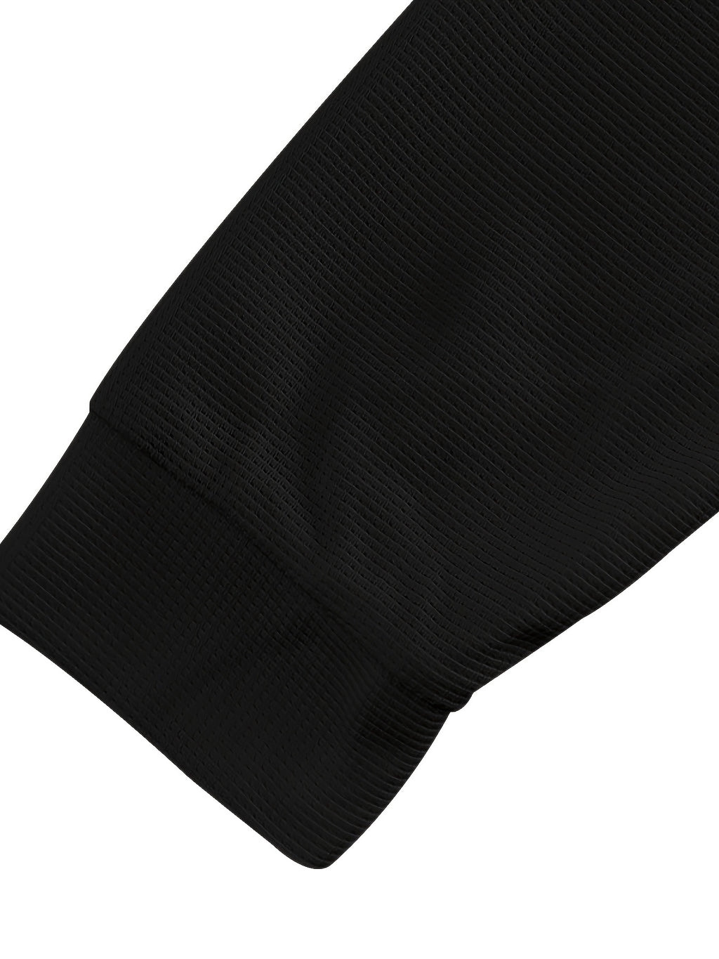 Josh Mei'S Selected Men'S Casual American Style Spring And Autumn Thin Waffle Grid Button-Up Quick-Dry Raglan Henley T-Shirt Long Sleeve - Black
