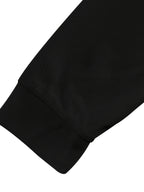Josh Mei'S Selected Men'S Casual American Style Spring And Autumn Thin Waffle Grid Button-Up Quick-Dry Raglan Henley T-Shirt Long Sleeve - Black
