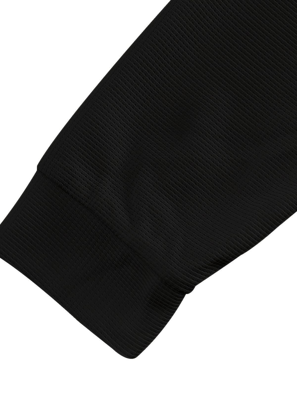 Josh Mei'S Selected Men'S Casual American Style Spring And Autumn Thin Waffle Grid Button-Up Quick-Dry Raglan Henley T-Shirt Long Sleeve - Black