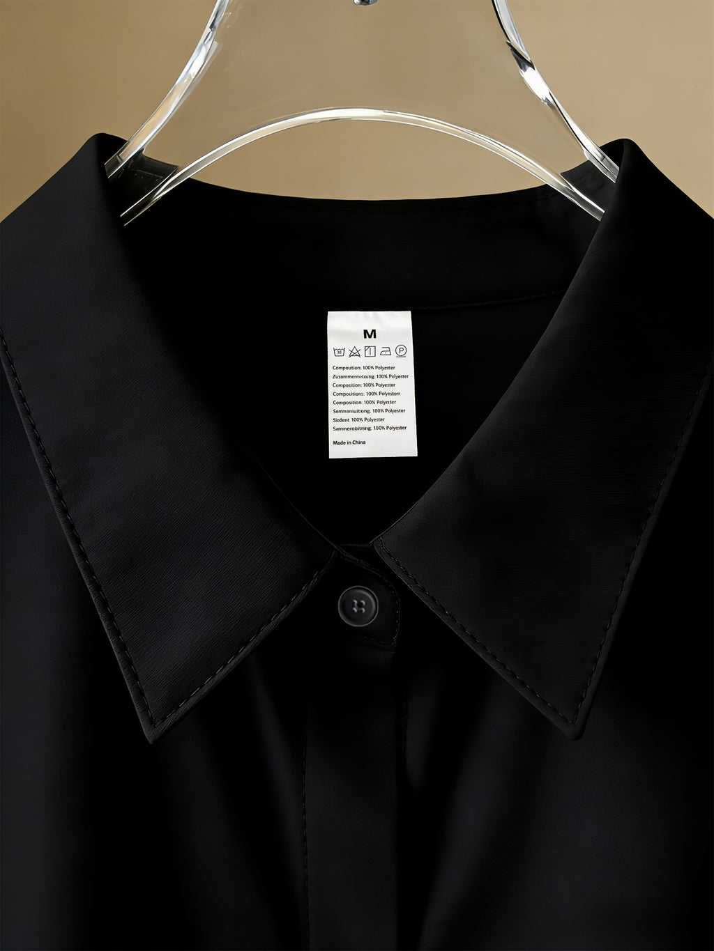 Small Floral Print, Exquisite and Elegant Versatile Top for Daily Office Wear, French-style Gentle and Soft Long-sleeve Women's Blouse for Commuting - Black