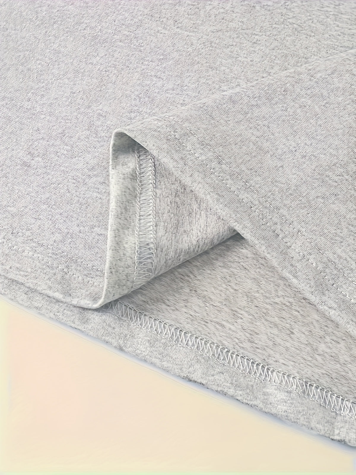 Trendy and fashionable long version of the fashionable casual top, long sleeves, Women's clothing with fashion trend print, spring and autumn style - Light Grey
