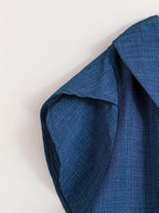 Women'S Solid Fashion Shirt for Summer - Blue