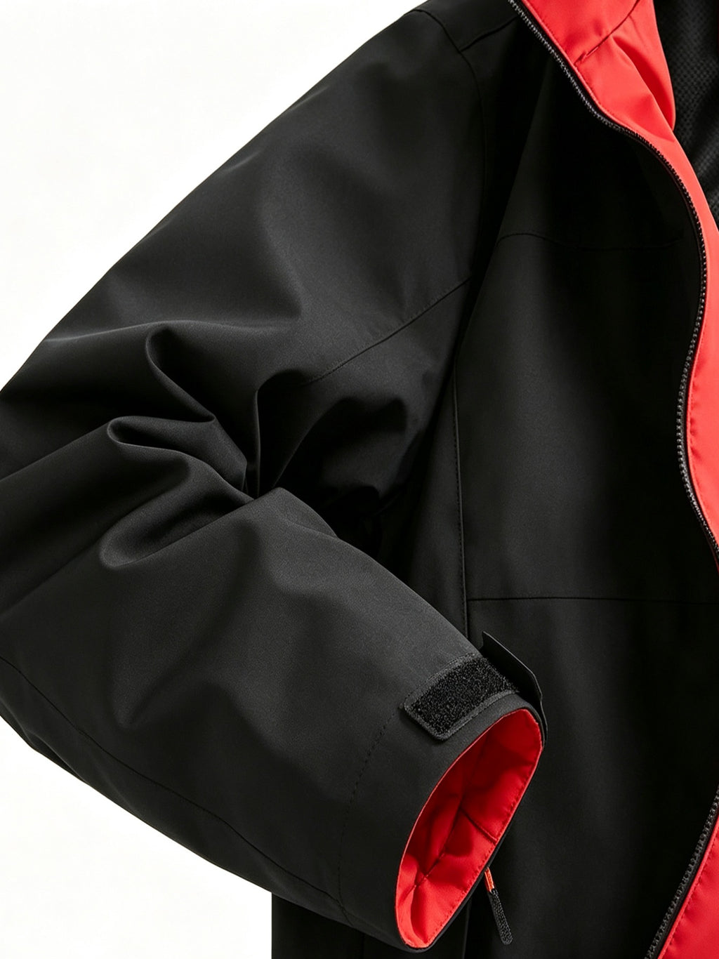 2026 New Men'S Sports Jacket, Outdoor Climbing High Quality Comfortable Ski Wear, Novel Pocket Spell Color More Practical Design, Fashion Elements Design, Suitable for Spring And Autumn Wear, Commuter Necessary Sports Coat - Black