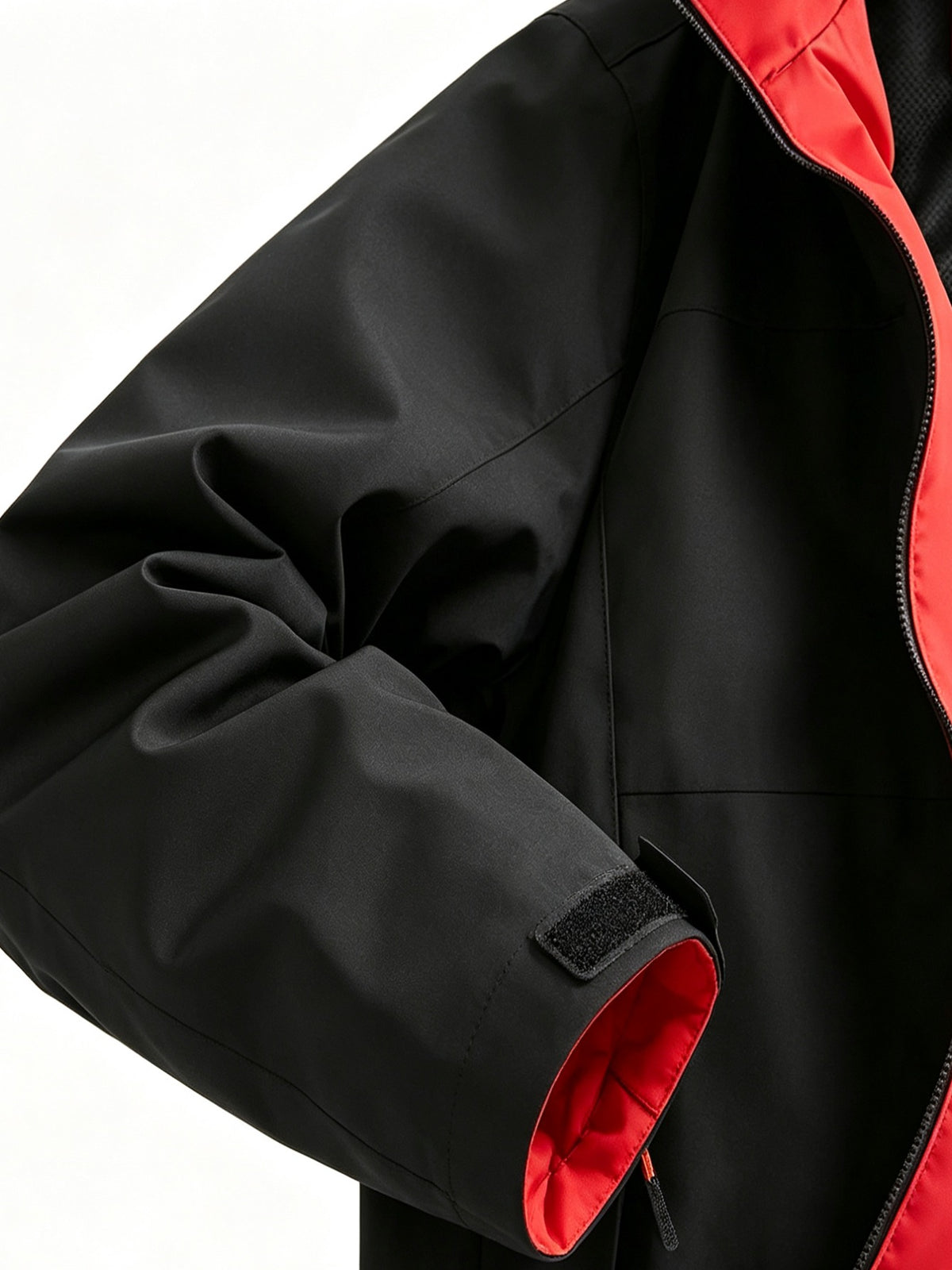 2026 New Men'S Sports Jacket, Outdoor Climbing High Quality Comfortable Ski Wear, Novel Pocket Spell Color More Practical Design, Fashion Elements Design, Suitable for Spring And Autumn Wear, Commuter Necessary Sports Coat - Black