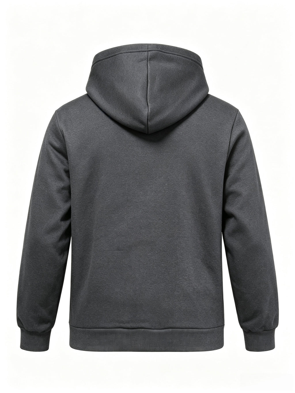 Western Fashion Letter Stripe Men'S Zipper Cardigan Hooded Sweatshirt ITALIA Easy Text Combination Print Zipper Pocket Drawstring Casual Athletic Jacket - Dark Gray
