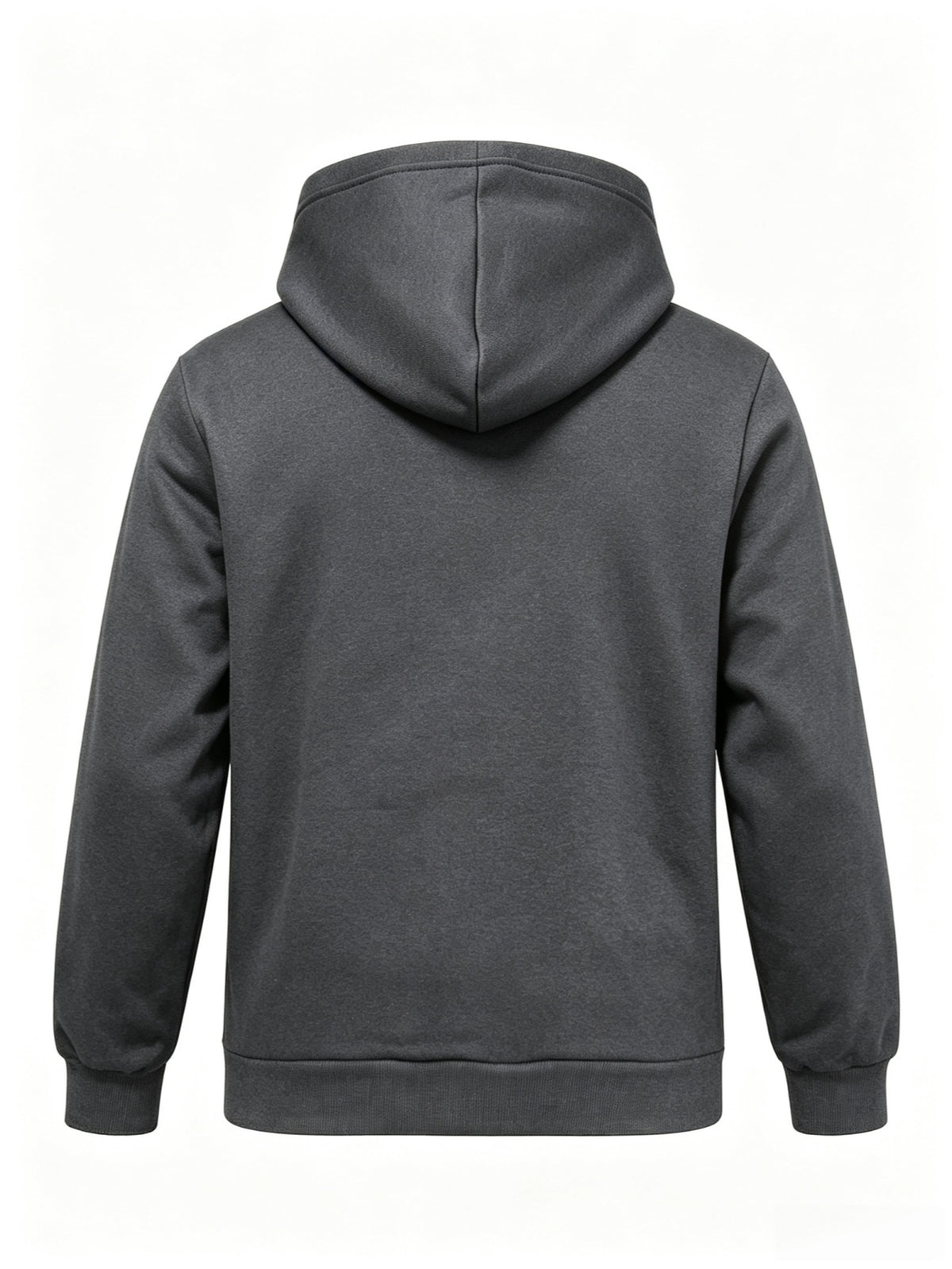 Western Fashion Letter Stripe Men'S Zipper Cardigan Hooded Sweatshirt ITALIA Easy Text Combination Print Zipper Pocket Drawstring Casual Athletic Jacket - Dark Gray