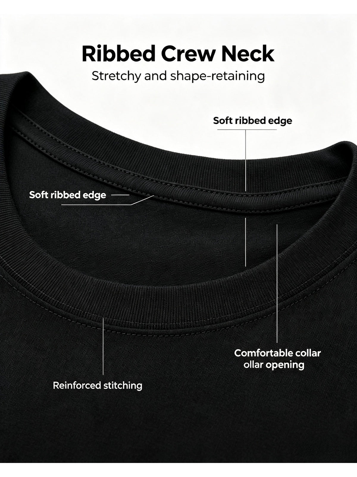 Men's 100% Pure Cotton T-Shirt 3pcs Set - Minimalist Design Label, Solid Color Casual Crew Neck Short Sleeve Top, Multiple Colors Available - Bulk for Daily Wear and Layering, Machine Washable, Versatile Casual Essential, Breathable Fabric, Do Not - Dark grey, White, Black