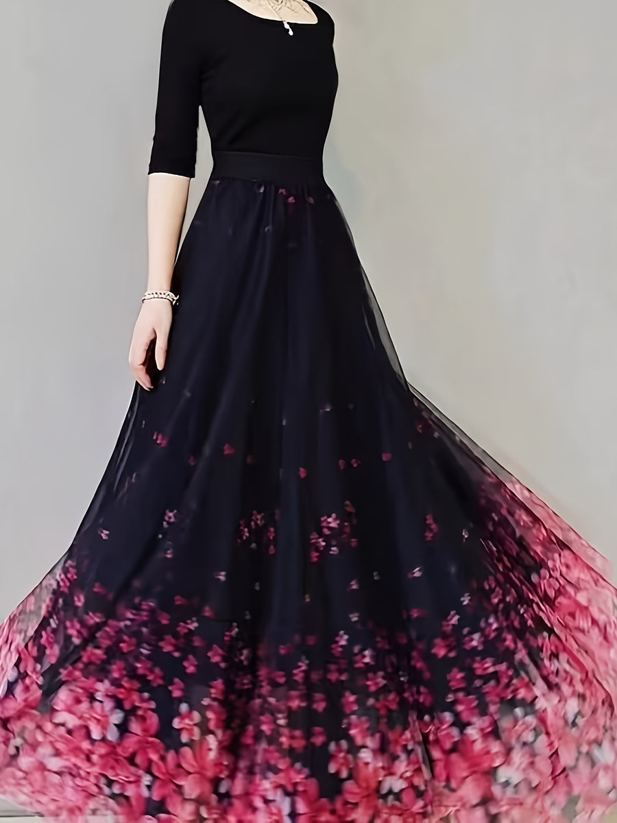 Women's Skirt - Rose Red