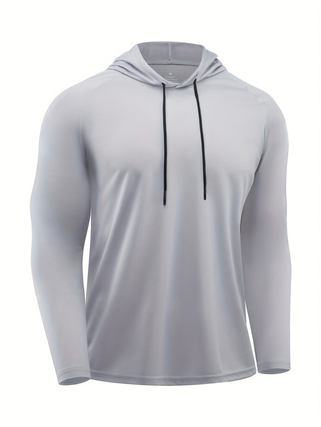 3pcs Outdoor Breathable Hooded T-Shirts for Men, Spring/Summer Fitness and Casual Wear, for Gym - Dark Gray + Light Grey + Dark Blue