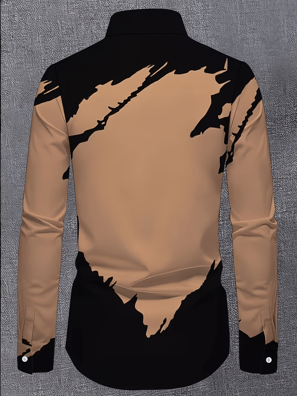 New Men's Fashion Trend Long-Sleeve Shirt, Casual Long-Sleeve Shirt for Young Men, Versatile Long-Sleeve Shirt for Business and Office Wear - Mixed colors