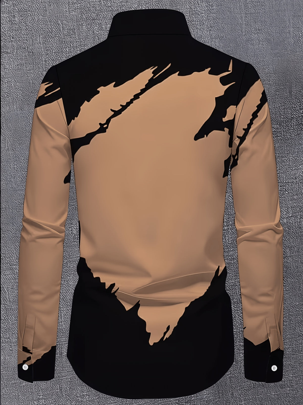 New Men's Fashion Trend Long-Sleeve Shirt, Casual Long-Sleeve Shirt for Young Men, Versatile Long-Sleeve Shirt for Business and Office Wear - Mixed colors