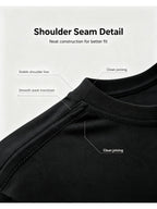 Men's 100% Pure Cotton T-Shirt 3pcs Set - Minimalist Design Label, Solid Color Casual Crew Neck Short Sleeve Top, Multiple Colors Available - Bulk for Daily Wear and Layering, Machine Washable, Versatile Casual Essential, Breathable Fabric, Do Not - Dark grey, White, Black
