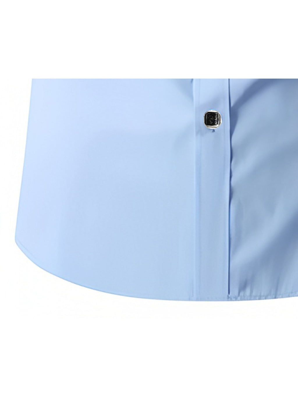 2 Men'S Spring And Autumn Fashion Long-Sleeve Printed Shirts, Casual, Breathable, High-Quality, Anti-Wrinkle Shirts, Suitable for Business And Office Wear - Blue+light white