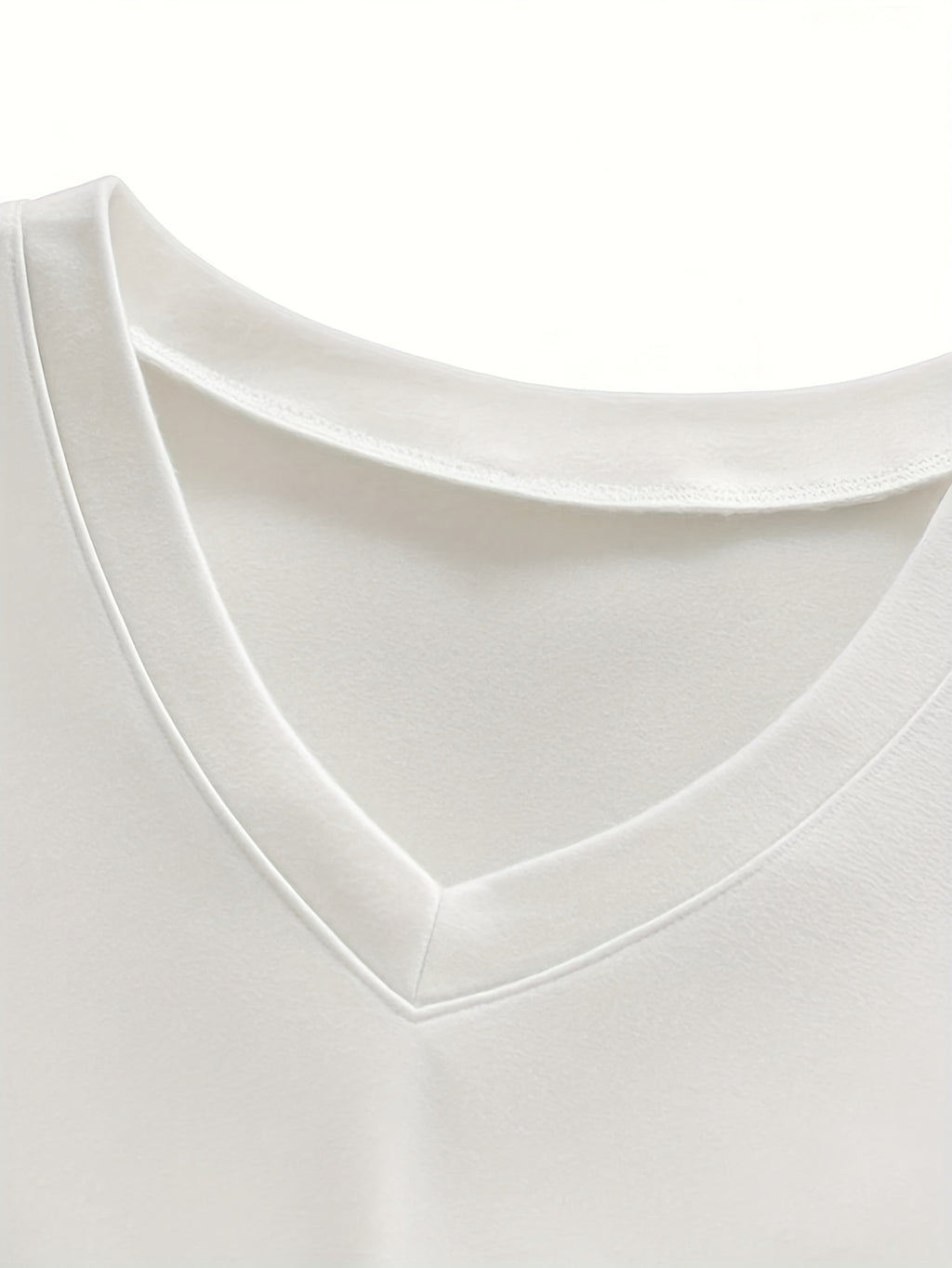 [180G 100C] Men'S V-Neck T-Shirt Solid Color Short Sleeve Top Casual Base Layer, "CALIFORNIA" Letter Print, Men'S All-Season Daily Wear, Father'S Day Gift, Back-To-School Season, Date Night, Designed Clothing - White