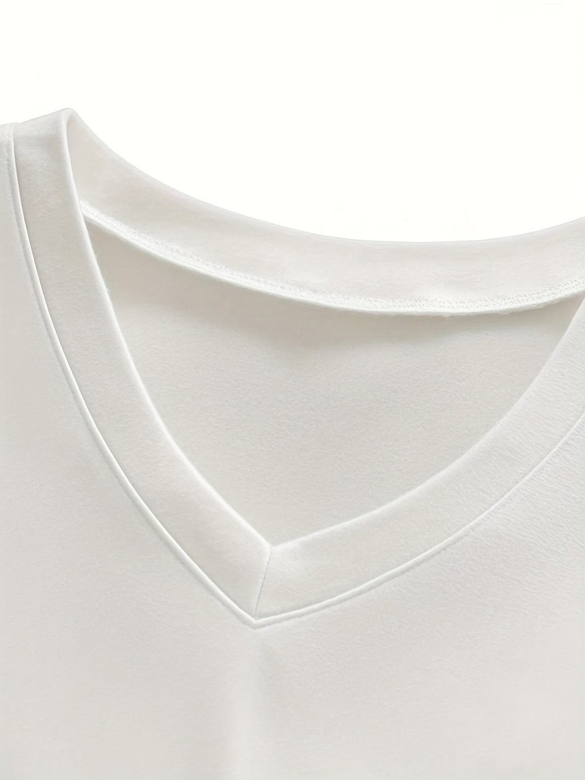 [180G 100C] Men'S V-Neck T-Shirt Solid Color Short Sleeve Top Casual Base Layer, "CALIFORNIA" Letter Print, Men'S All-Season Daily Wear, Father'S Day Gift, Back-To-School Season, Date Night, Designed Clothing - White