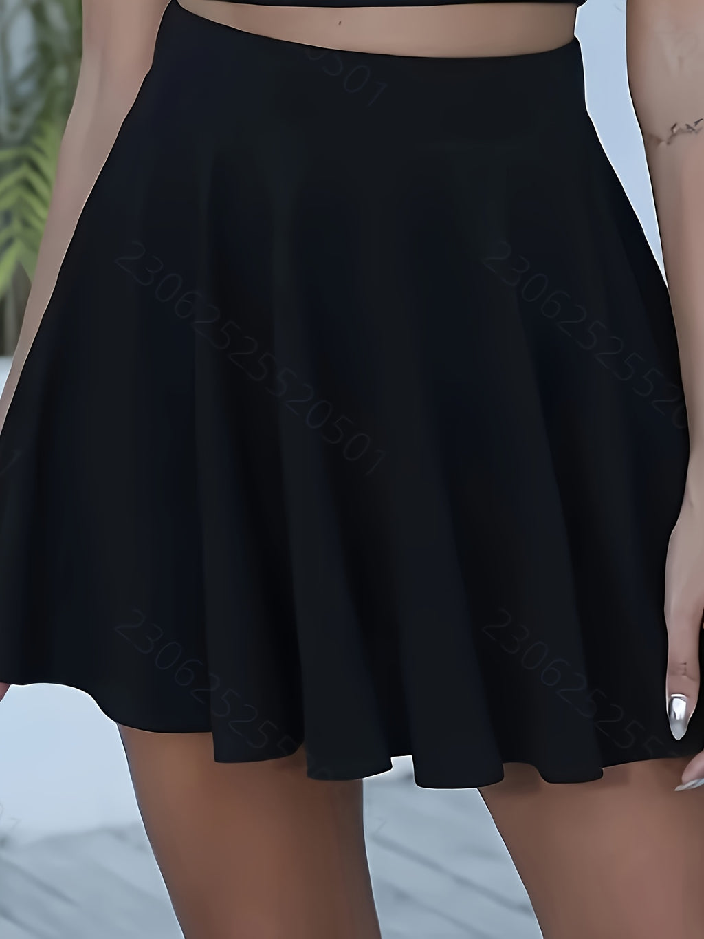 Women'S Fashion Skirt - Black