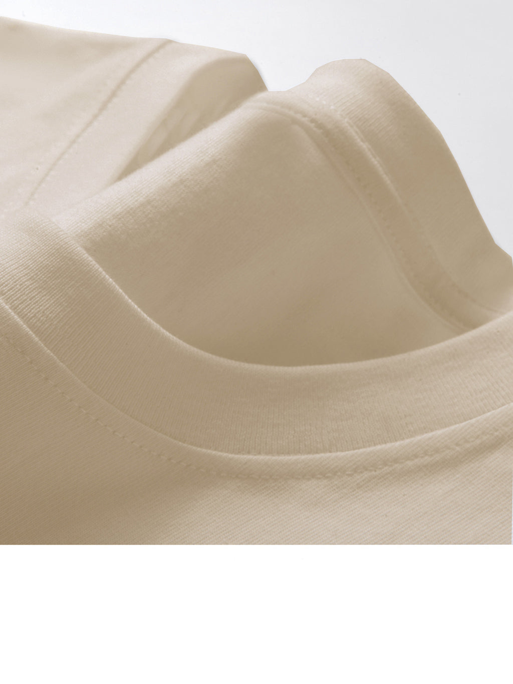 100% Cotton Men's Summer Short-sleeve T-shirt, Fashionable and Simple Patterned Top, Pure Cotton Fabric for Comfort and Breathability, Essential for Outdoor Sports, Leisure, and Travel - Khaki