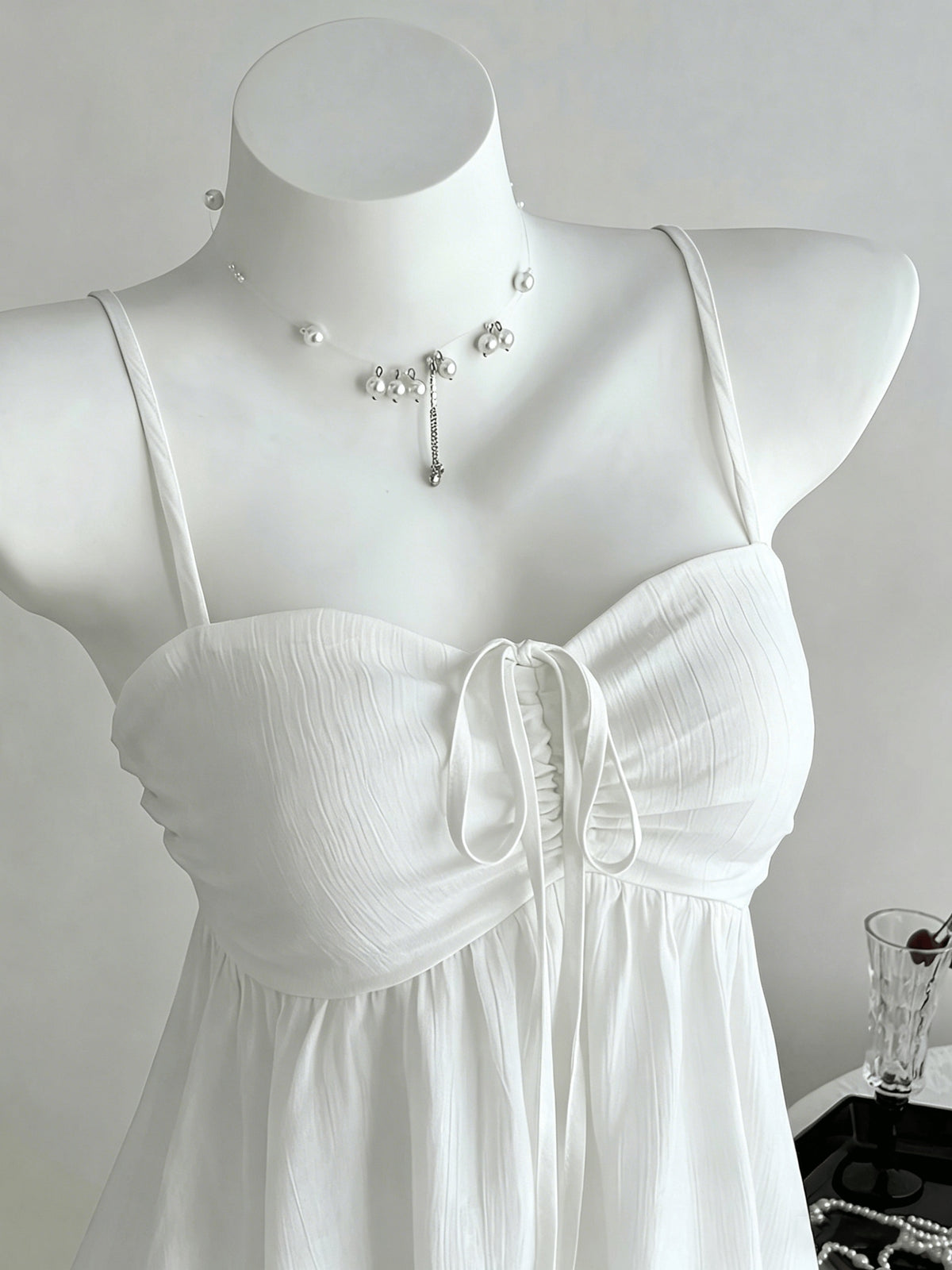 ZLLZ Women'S Cute Solid Color Cami Top, Summer - White