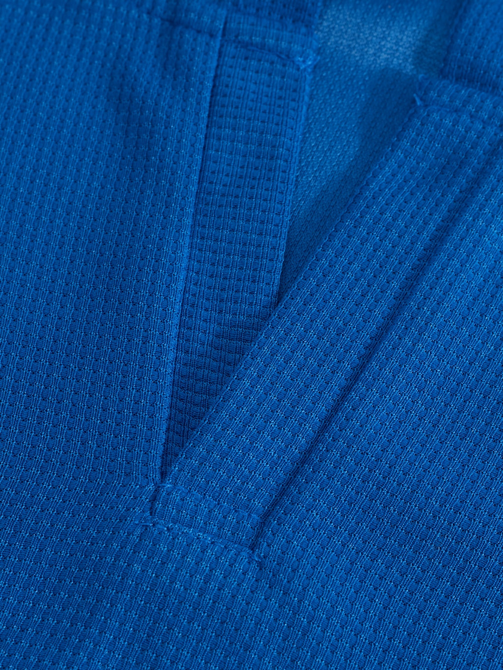 Men'S Waffle Knit Hooded Short Sleeve T-Shirt, Plaid Cuffs Henley Hooded Top, Summer Street Style Casual Wear, Gift for Festive Occasions - Royal Blue