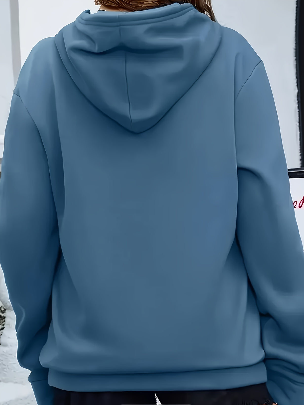 Women's Fashion Hoodie - Peacock Blue