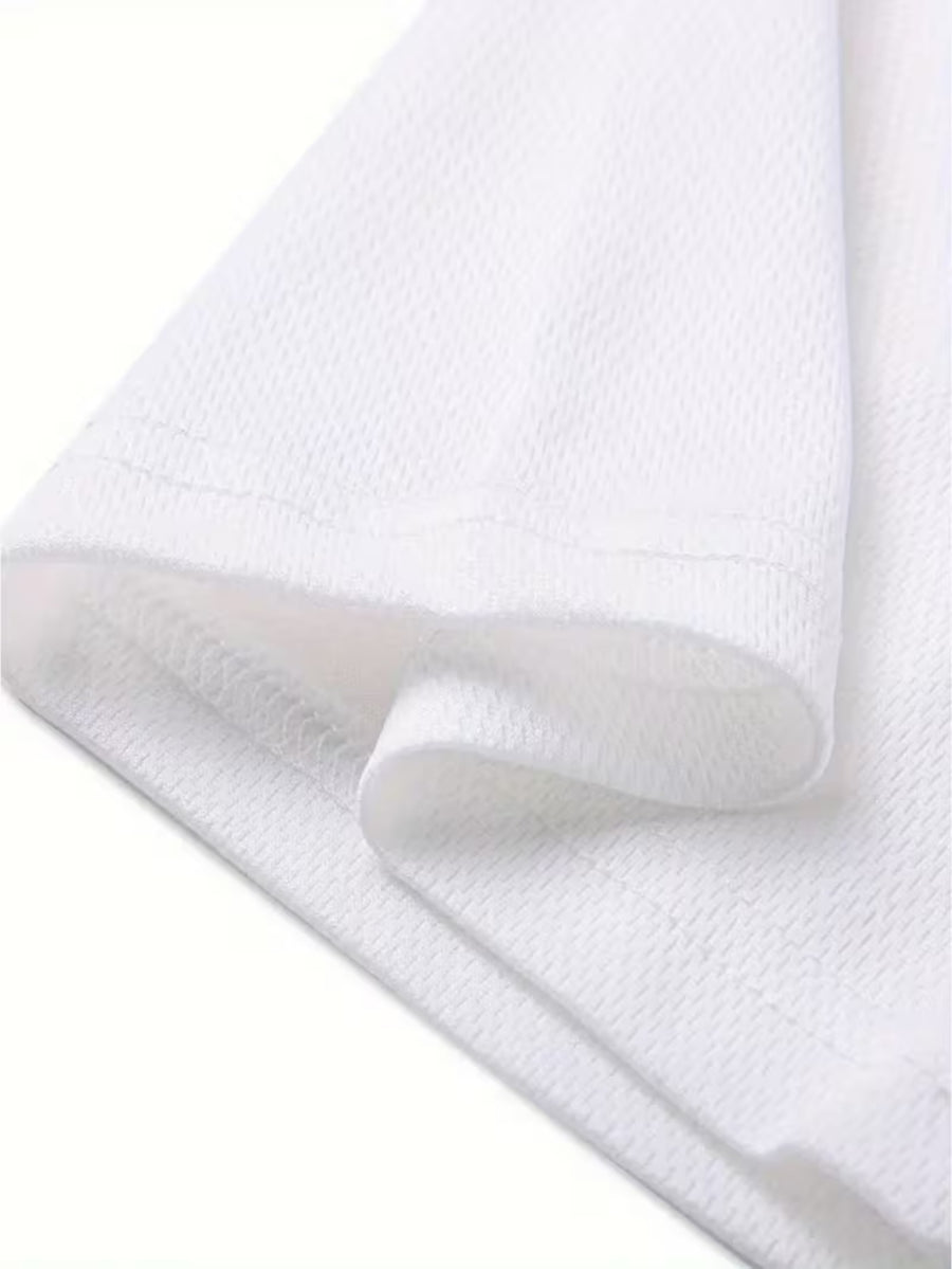 2026 Men's Fashion T-shirt, Featuring Los Angeles Trend Patterns and Prints. Lightweight and Breathable, It Is a Must-have for Daily Casual Wear. Suitable for Both Indoor and Outdoor Outfits. Essential for Trendy Men. - White