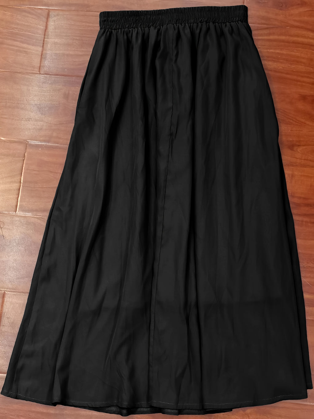 Fashion Casual Comfortable Tie-Waist Skirt - Black