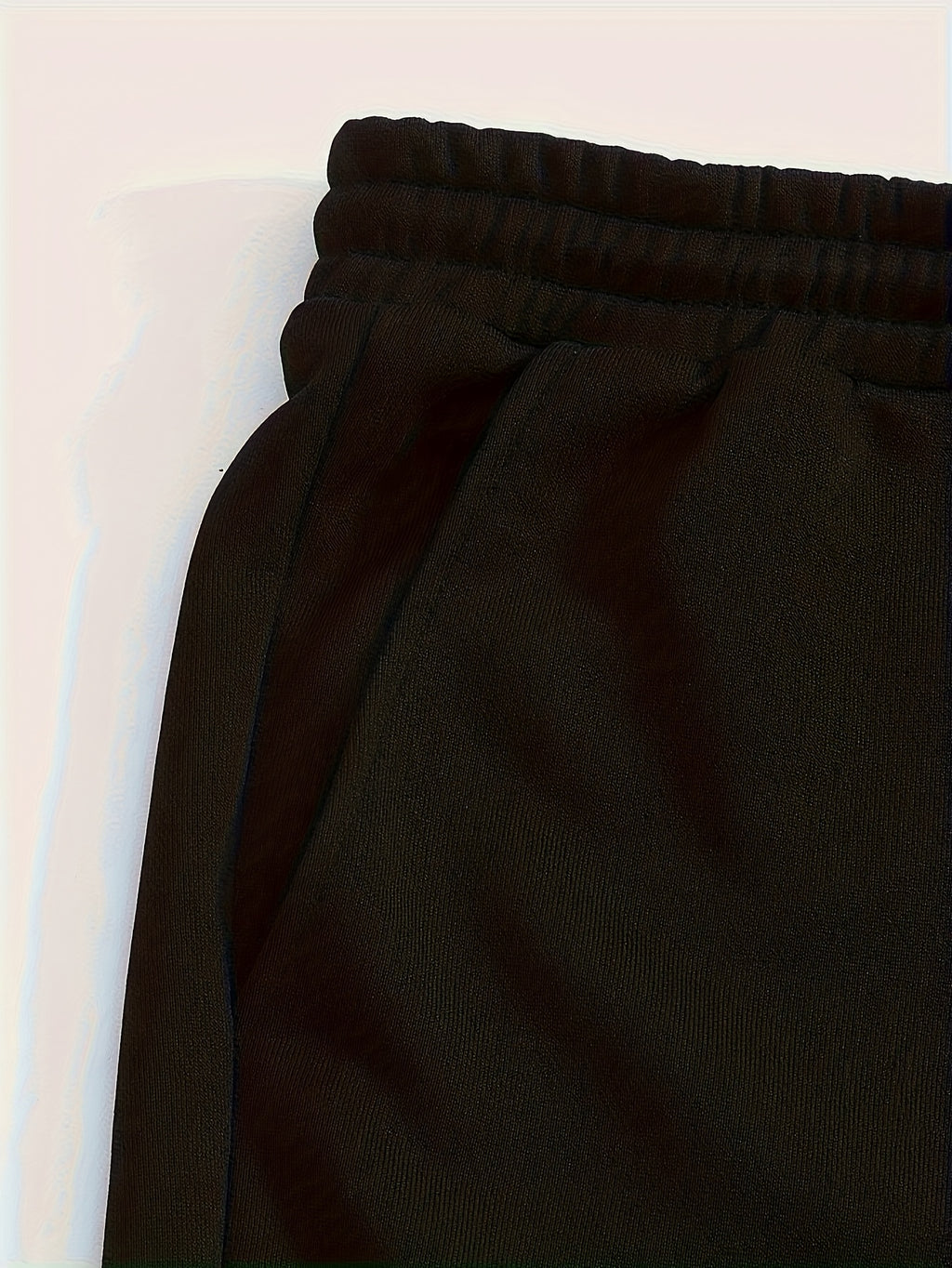 Autumn Winter Trendy Fashion Hooded Drawstring Sweatshirt And Sweatpants Women'S Set Hooded Drawstring Design, Sweatshirt with Kangaroo Pocket on Front Cold Weather Comfortable Outfit, Classic Silhouette - Black