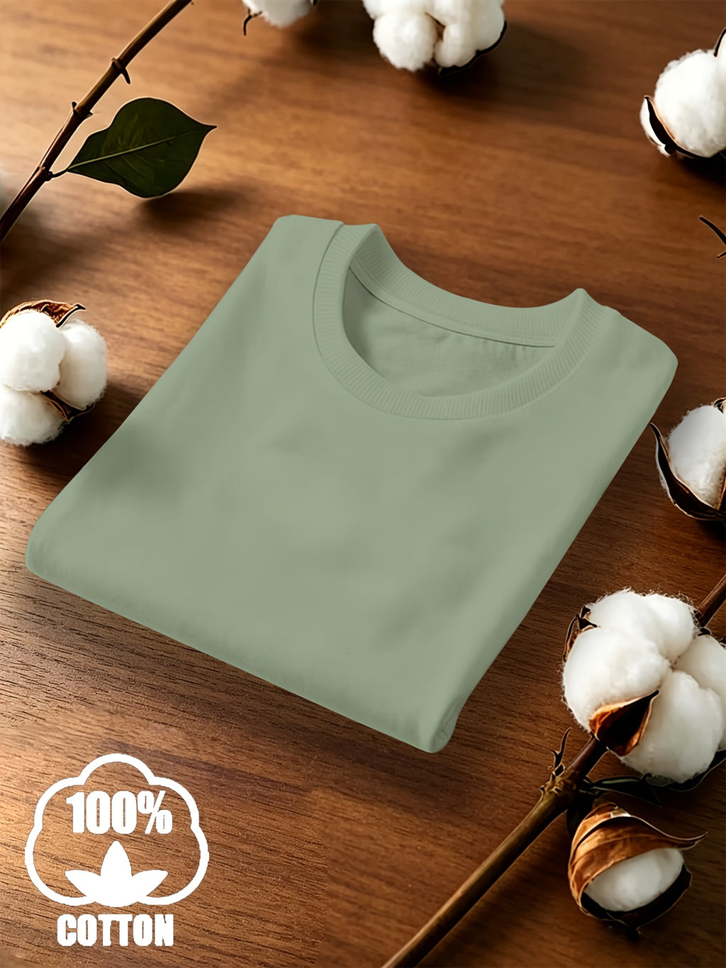 4pcs Set, Spring/Summer 4pcs Set, Solid Color Crew Neck Fashionable Simple Sweet Loose Short Sleeve T-Shirt, Summer/Spring Women's 4pcs Top Set - Army green + light blue + light blue + light apricot beige