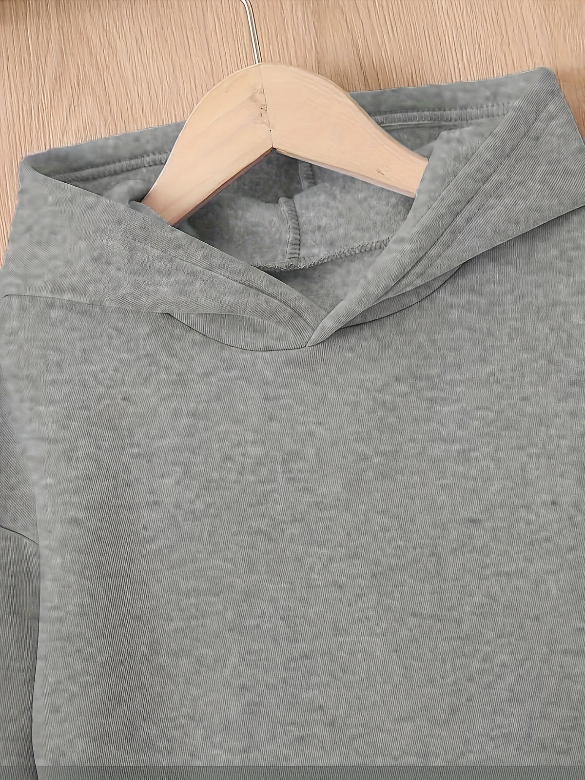 Trendy Long Women'S Hoodie for Autumn And Winter Fashion, Women'S Clothing with Kangaroo Pocket Design - Grey